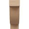 Ekena Millwork 6"W x 12"D x 18"H Classic Alpine Rough Cedar Woodgrain TimberThane Corbel, Primed Tan CORUR06X12X18ALPRCPR - alternate 2